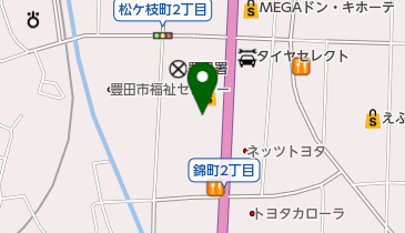 山田屋錦店の地図画像