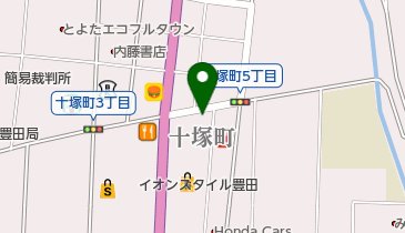 ホームランバッティングセンターの地図画像