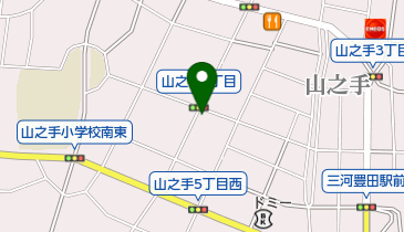 アジュール山之手店の地図画像