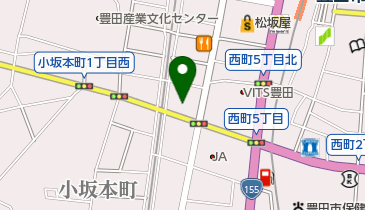 美容室オーツー(O2)の地図画像