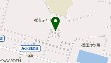愛知少年院の地図画像