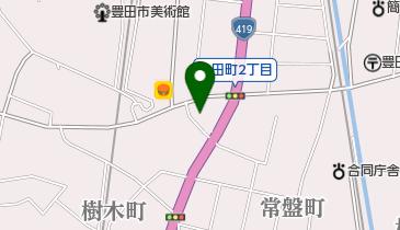 中部地方整備局 矢作ダム管理所豊田分室の地図画像