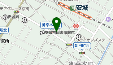 安城キーサービスセンターの地図画像
