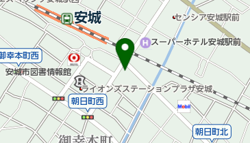 イーオン安城校の地図画像