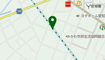 安城恵みキリスト教会の地図画像