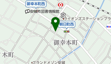 カバンの杉浦の地図画像