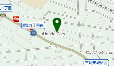 中川酒店の地図画像