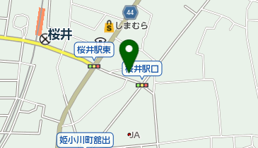 大屋モータースの地図画像