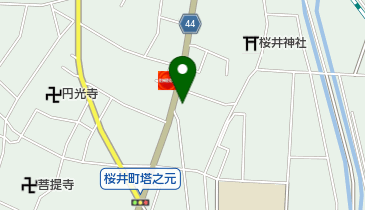 都築モータースの地図画像