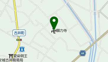 願力寺の地図画像