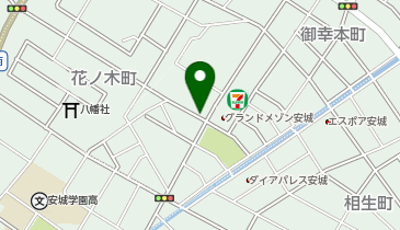 丸八証券株式会社安城支店の地図画像