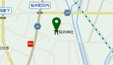 桜井神社の地図画像