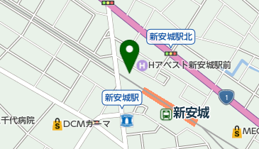 名鉄協商 新安城駐輪場北 安城市 自転車駐輪場 446 0007 の地図 アクセス 地点情報 Navitime