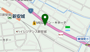鍋清株式会社三河支店の地図画像