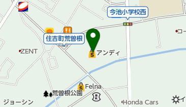 ホソイメガネ アンディ店の地図画像