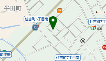 星の子調剤薬局の地図画像