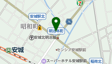 リサイクルショップユーズ安城店の地図画像