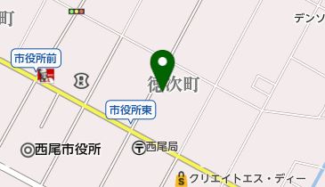 株式会社カネソー 西尾店の地図画像