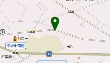 指兼木工所の地図画像