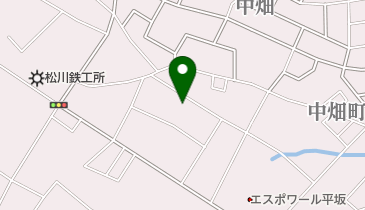 有限会社颯田木型の地図画像