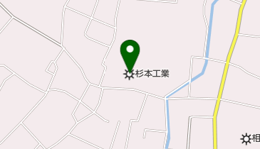 杉本工業株式会社の地図画像