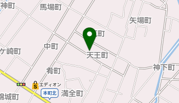 みわクリーニングの地図画像