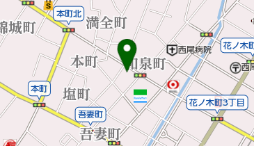 杉浦靴店中央通店の地図画像
