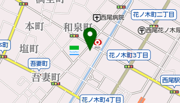 社団法人西尾法人会の地図画像