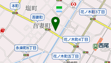 新家工務店 夜間用の地図画像