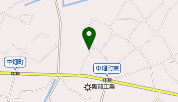 中畑板金の地図画像