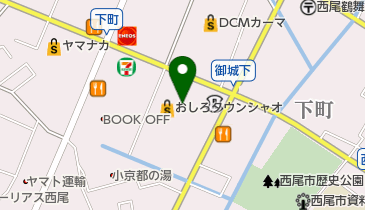 サンリフォーム シャオ西尾店の地図画像