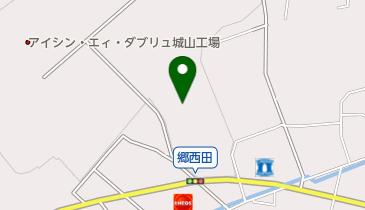 中央紙器工業株式会社西尾工場の地図画像