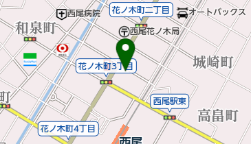 三條自動車商会の地図画像
