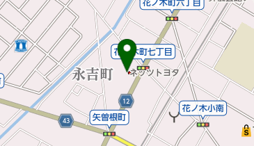 ネッツトヨタ東海株式会社西尾店の地図画像