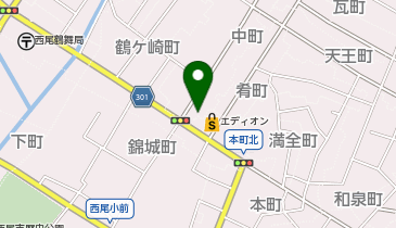 板倉写真館の地図画像