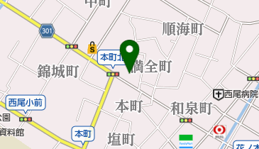 安藤証券株式会社西尾支店の地図画像