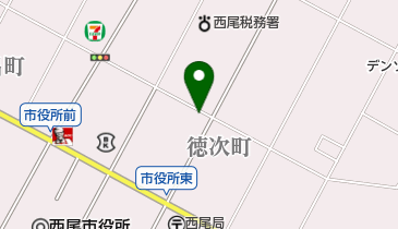 鳥居美容室の地図画像
