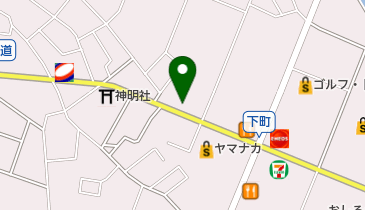 パルコ美容室の地図画像