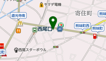 大和屋仏檀店の地図画像