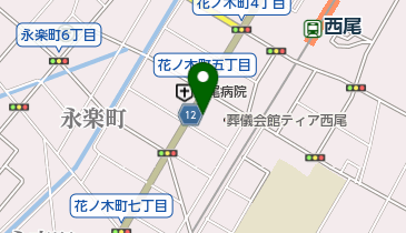 住友生命保険相互会社愛知東支社 西尾法人支部の地図画像