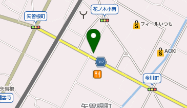 おのやまメガネ店の地図画像