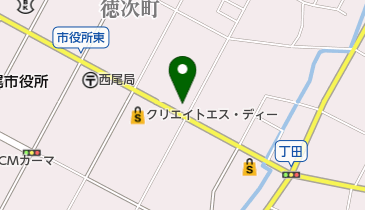 ふれあい薬局にしお店の地図画像