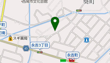 稲垣洋服店の地図画像