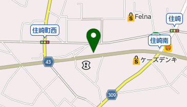 カットハウスクローバーの地図画像