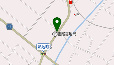 クロダ理容店の地図画像