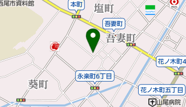 へあーさろん・あおやまの地図画像