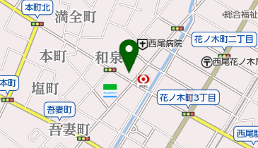 ヘアスタジオアサイの地図画像