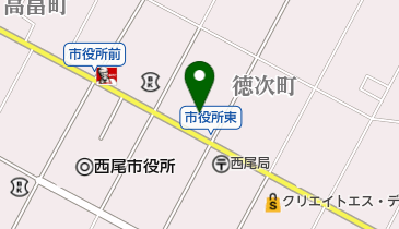 岡崎労働基準監督署西尾支署の地図画像