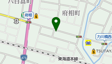 メナードフェイシャルサロンカリエの地図画像