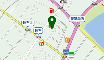 酒のホンダの地図画像